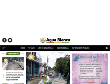 Tablet Screenshot of muniaguablanca.gob.gt